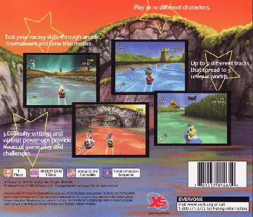 XS Airboat Racing (EU) box cover back